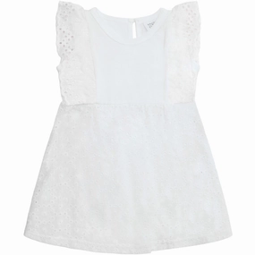 Pretty Glow Hust & Claire White Kristi Dress