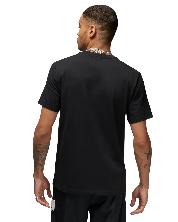 Relaxed and Easy Jordan T-shirt manica corta con stampa Flight Essentials FB7399-010 nero