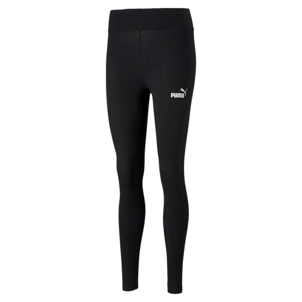 Puma pantalone sportivo da donna in cotone elasticizzato ESS Leggings 586835 01 nero stretchability premium fabric