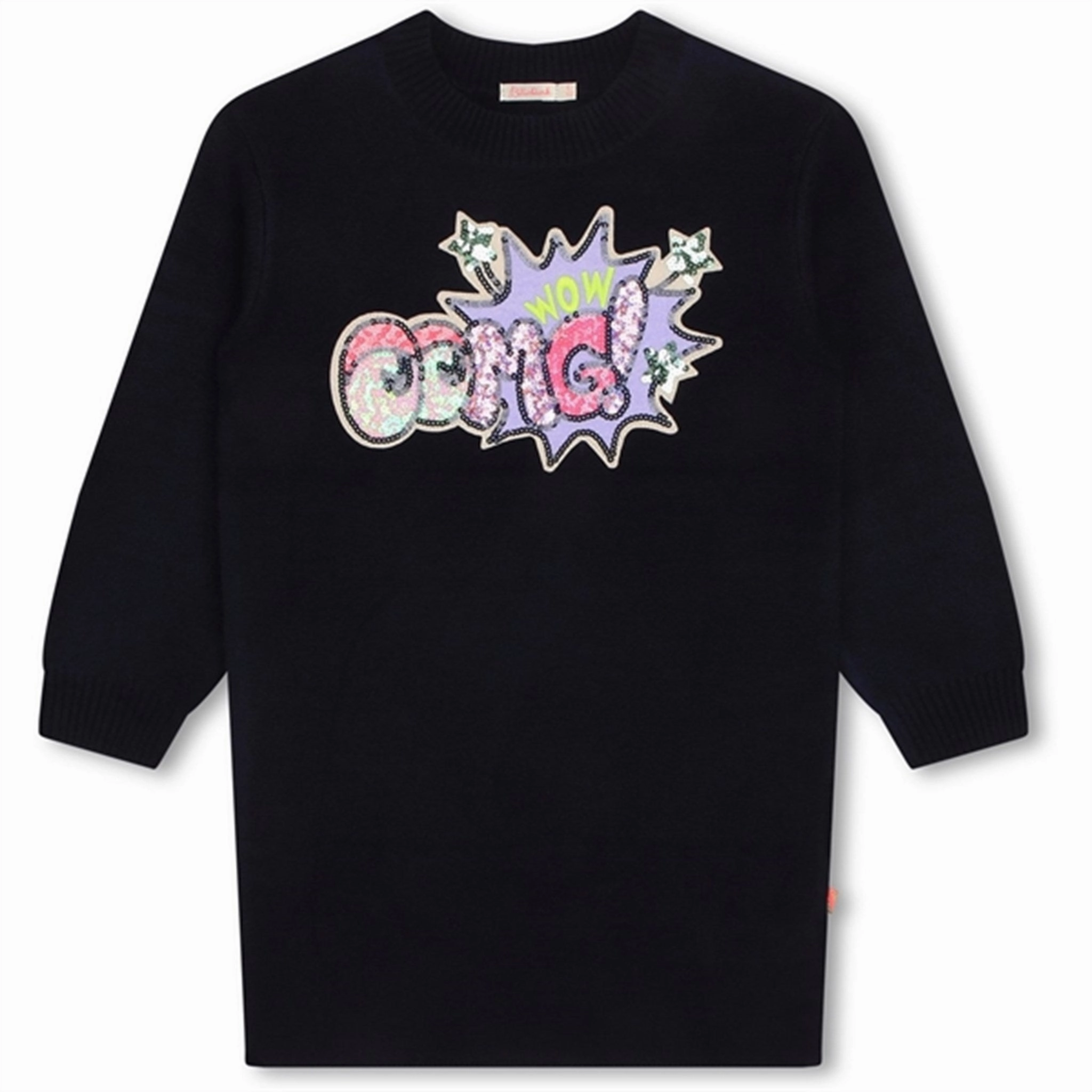 Rooftop-Event Love Blend Billieblush Navy Knitted Dress