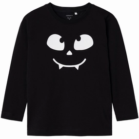 Name It Black Ottor Blouse Rugged Style Thermoregulating Fabric