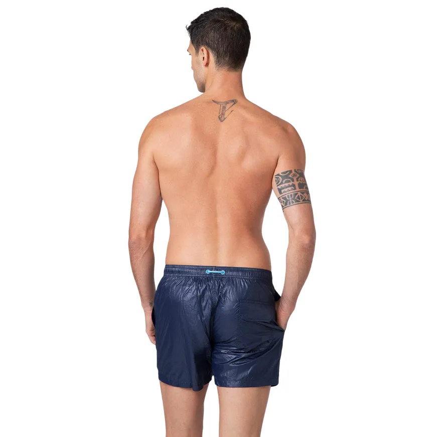 F**K pantaloncino costume mare da uomo M01BU02BU blu Trendy Fashion