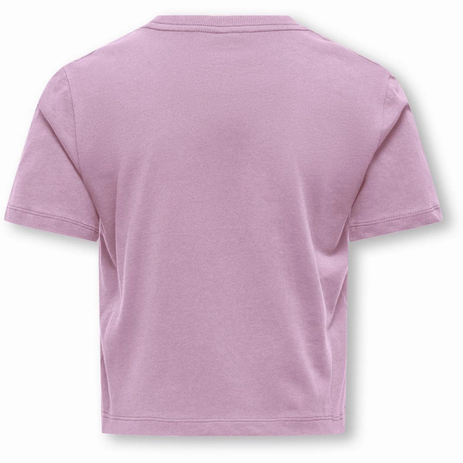 Trendy All-Day Timeless Fashion kids ONLY Mauve Orchid Teddy Bow Kogrex S/S Printed Top Jrs