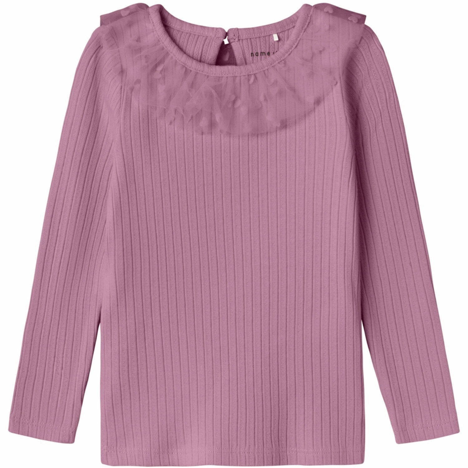 Name It Mauve Orchid Najas Blouse Zip Front