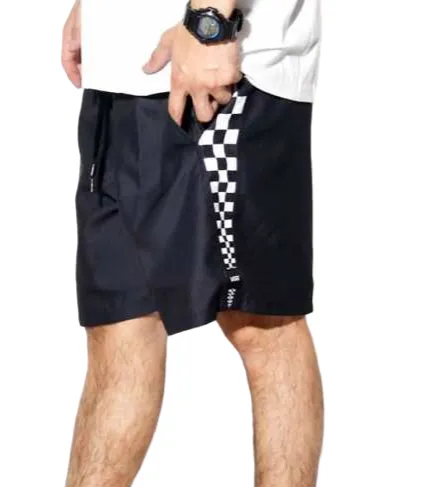 Sporty Vibes Island Paradise Vans costume mare a pantaloncino panel VN0A3W9OBLK nero