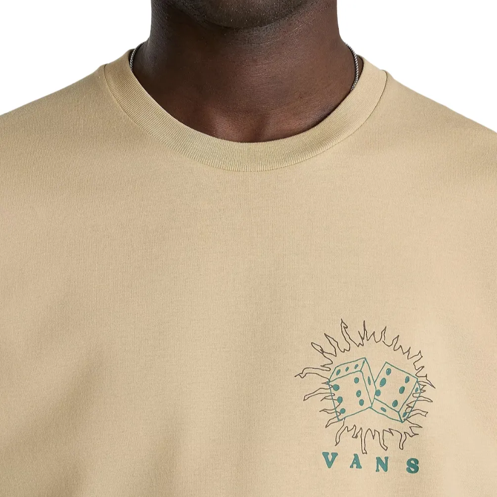 Weekend Wear Vans maglietta manica corta da uomo Expand Visions VN000G4K4MG beige