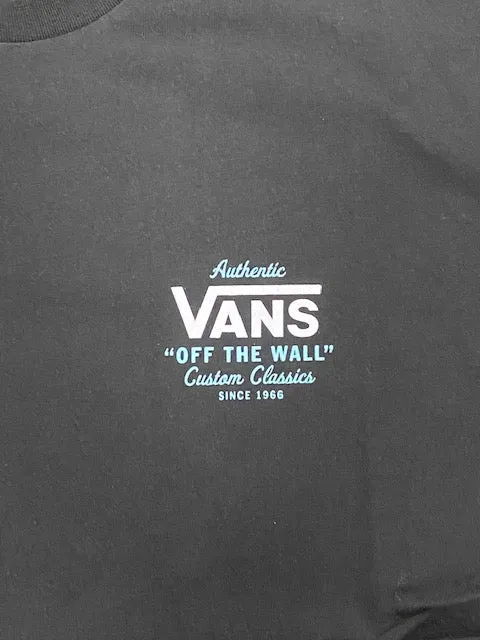 Vans MN Holder St Classic Deep VN03HZFZ2P1 black-aqua Snag Resistant Surface Basic Wardrobe Piece