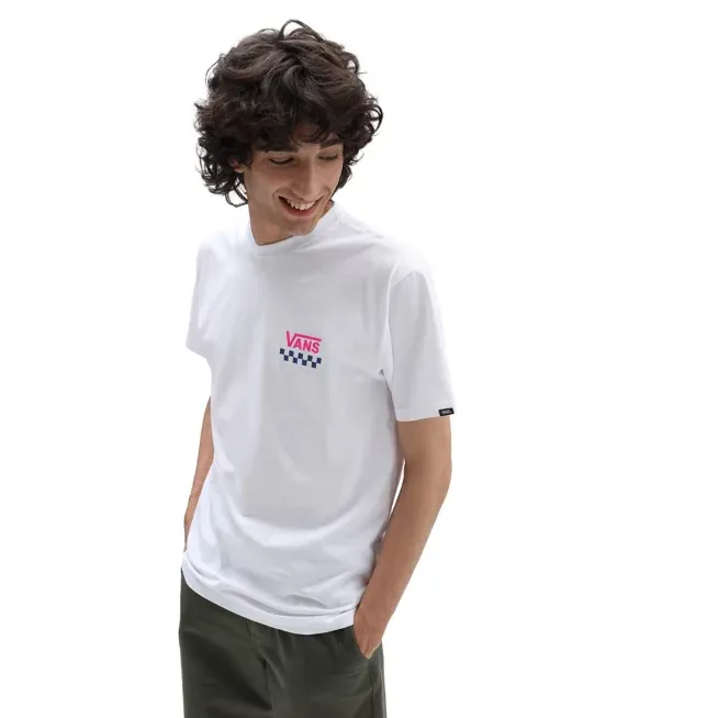 Vans T-shirt Sketchy Past VN0A7PLVWHT1 white Easy Style Wear Urban Look