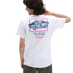 Vans T-shirt Sketchy Past VN0A7PLVWHT1 white Spring Freshness Casual Comfort Wear