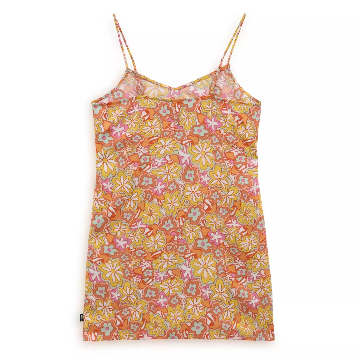 Flared-Hem Relax Tones Vans Vestitino da ragazza Resort Floral S VN00046NBM51 giallo arancio
