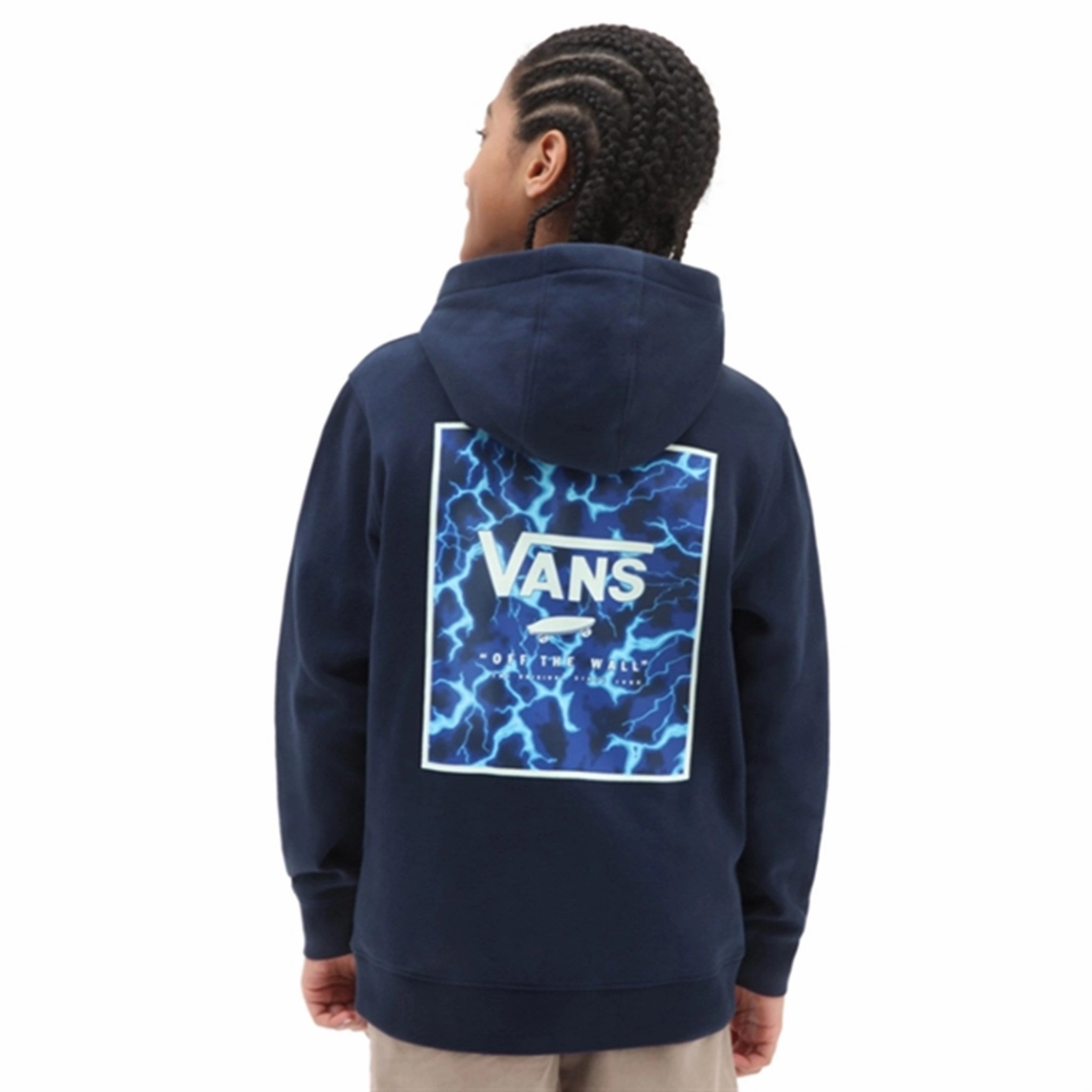 VANS Box Back Po Hoodie Dress Blues/True Blue Ibex like Practical