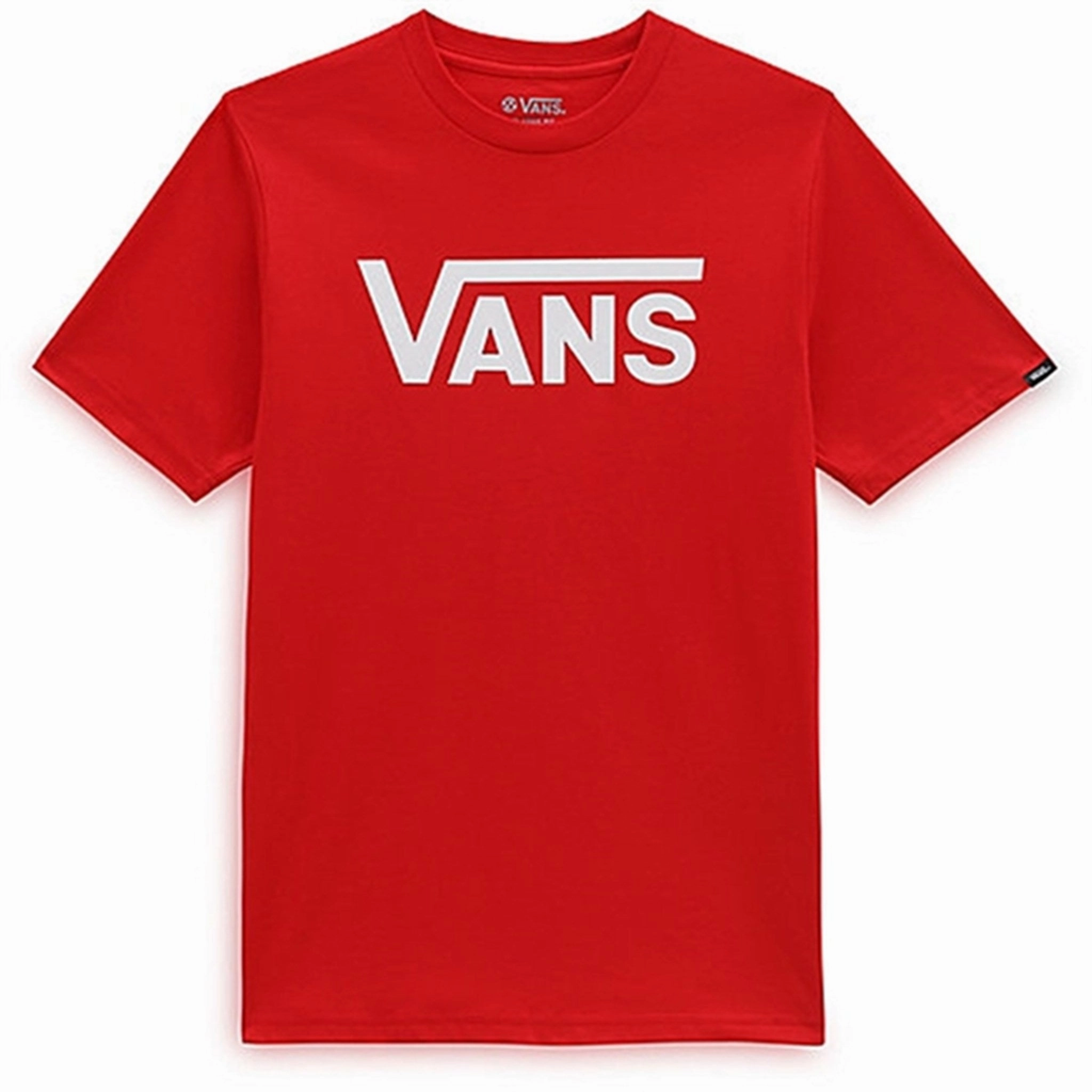 High-Quality Fabric Compact Stitch Pattern VANS By Vans Classic Boys T-Shirt True Red/White