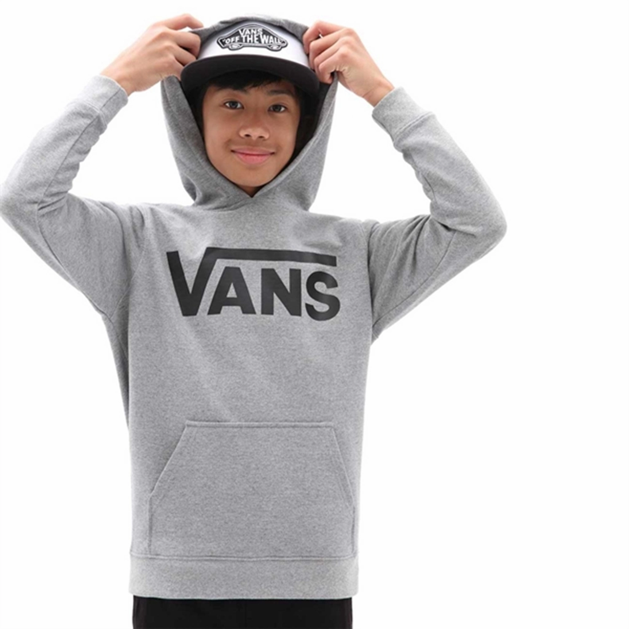 Cheetah like VANS Classic PO Hoodie Cement Heather