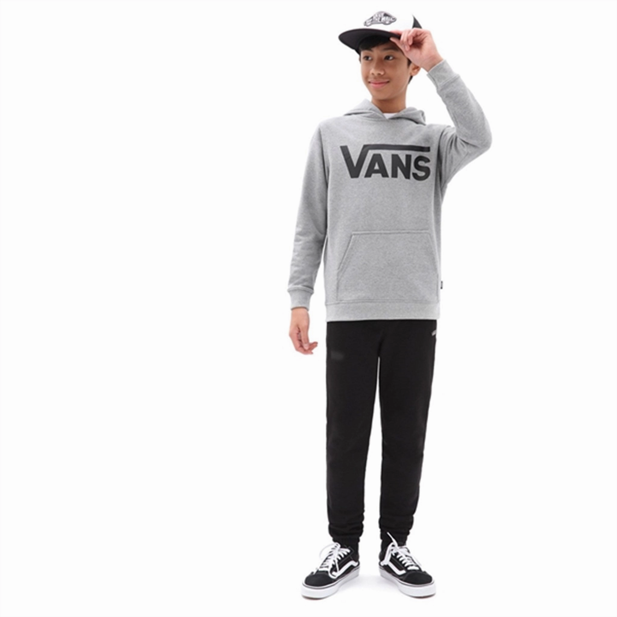 VANS Classic PO Hoodie Cement Heather Beach Wear