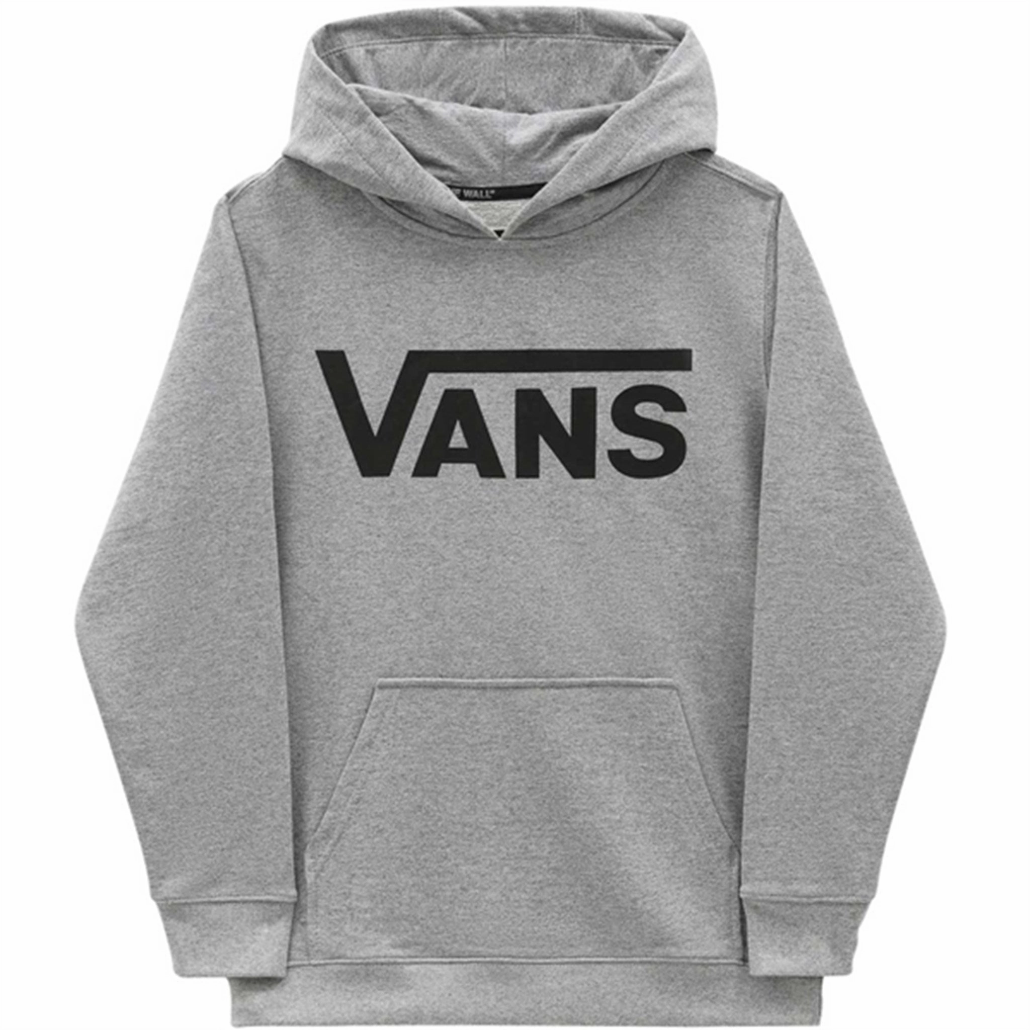 fleece material Heat Transfer Graphics VANS Classic PO Hoodie Cement Heather