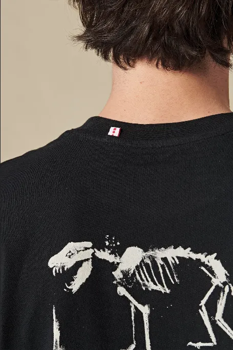 Casual Comfort Layering Comfort Wear Globe maglietta manica corta da uomo Dion Agius Tasi GB02110002 nero