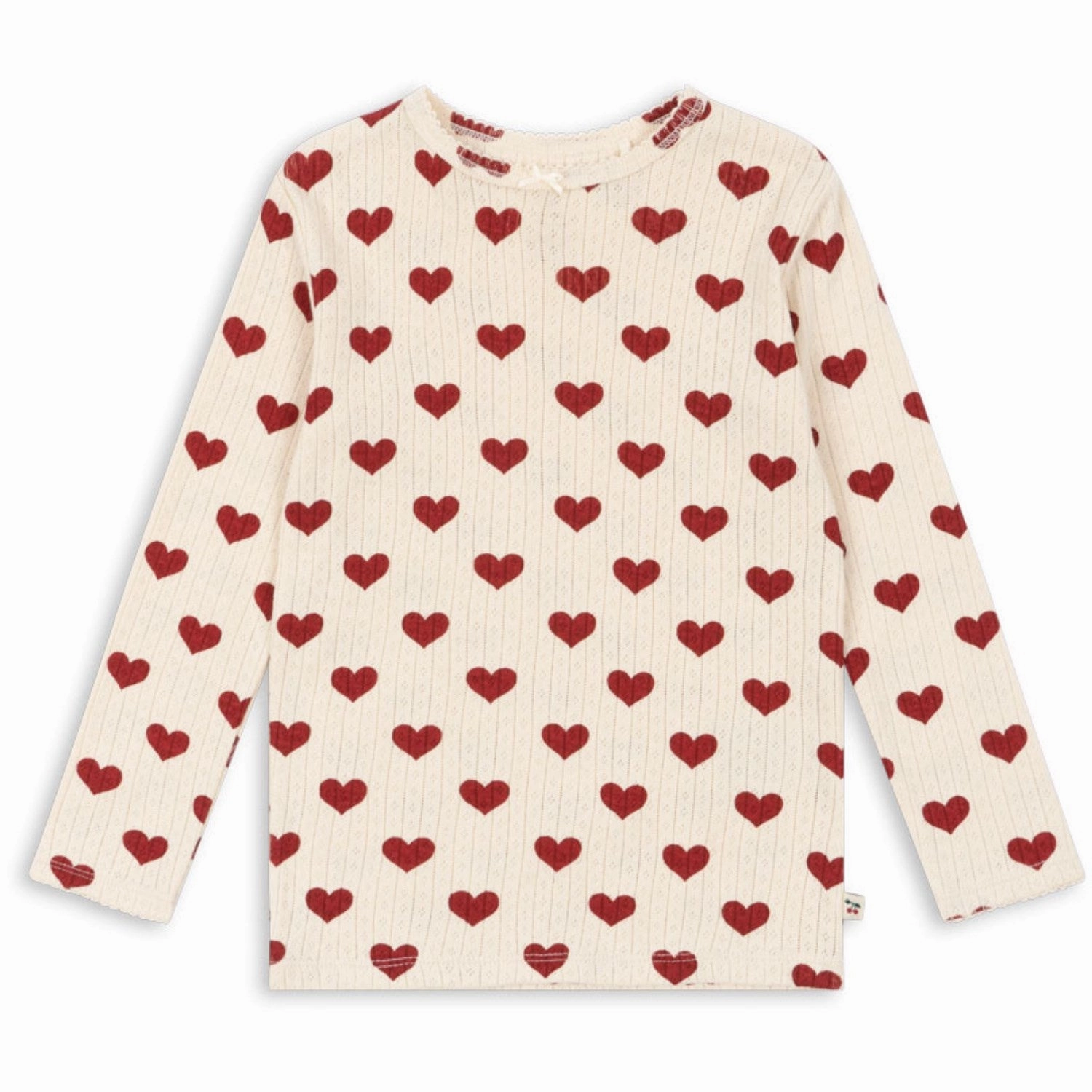 Cozy Feel Konges Sl?jd Amour Rouge Minnie Blouse Gots