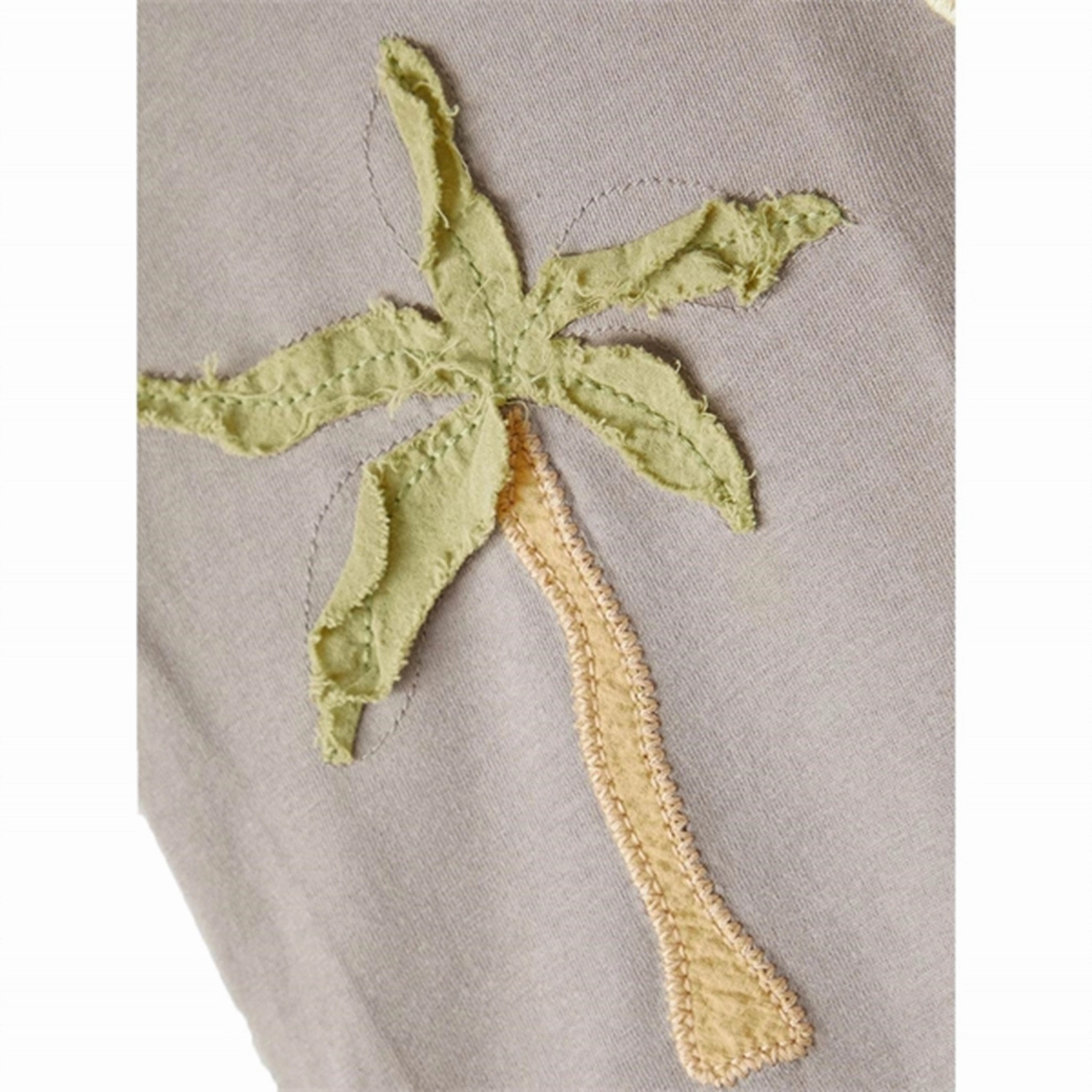 Sleek Layer windproof Lil'Atelier Frost Gray Hali Loose T-Shirt