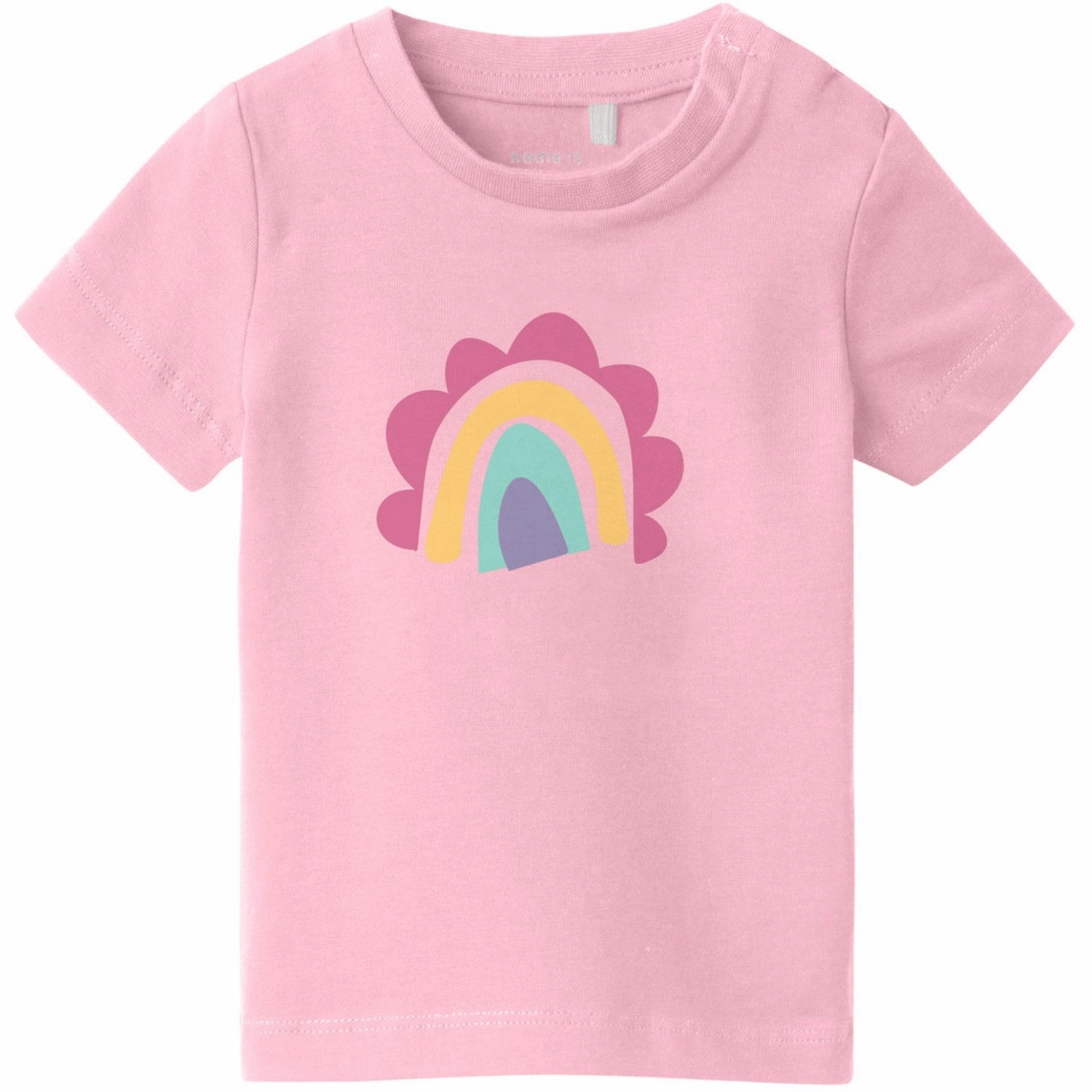 Name It Parfait Pink Rainbow Vubie T-Shirt Modern Smart Soft & Smooth