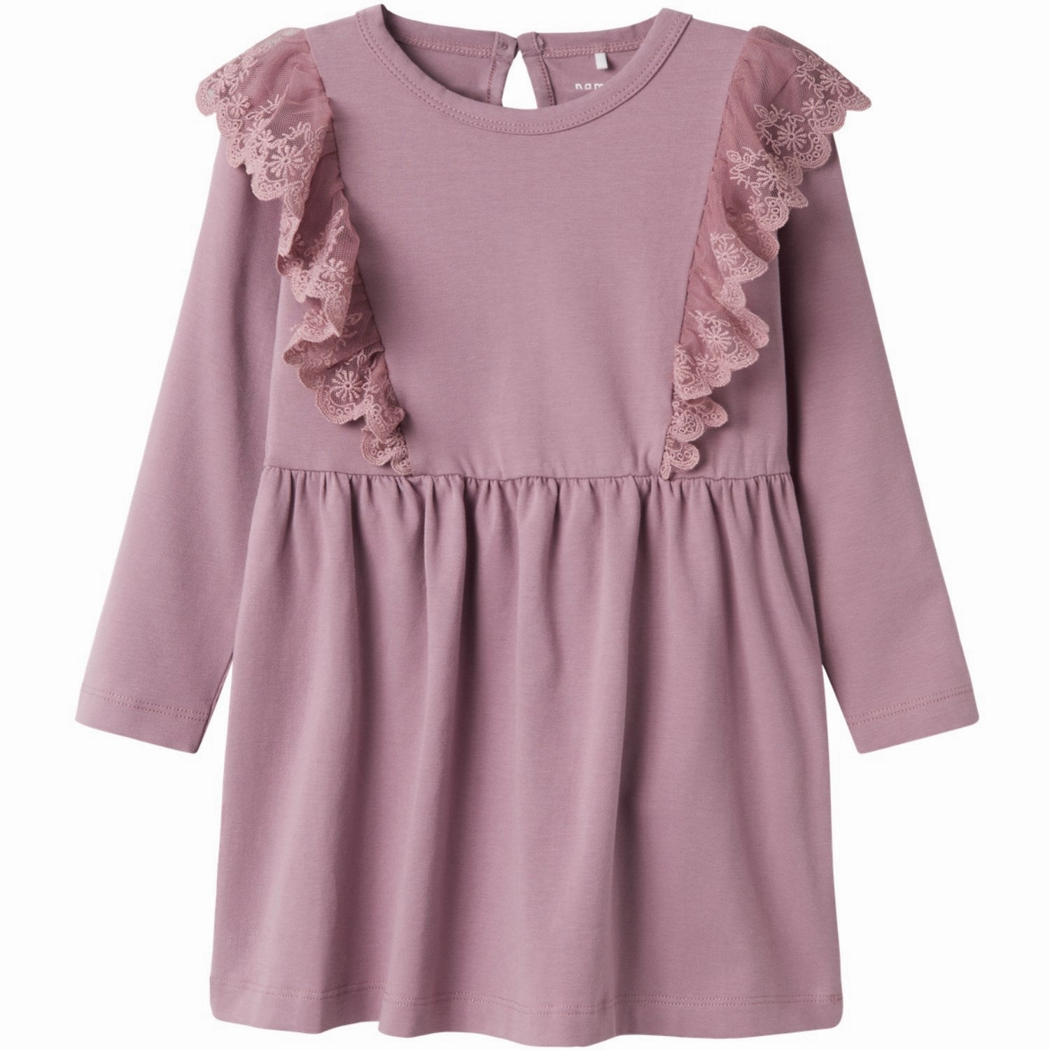 Name It Elderberry Tinsley Dress Clear Blush