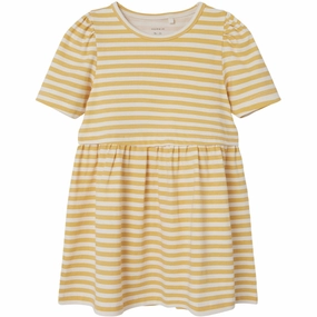 Name It Pale Marigold Jinnia Dress Holiday-Party