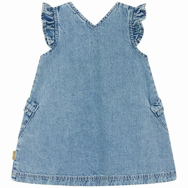 Hust & Claire Mini Washed Denim Kaila Dress Perfect Wearable City Casual