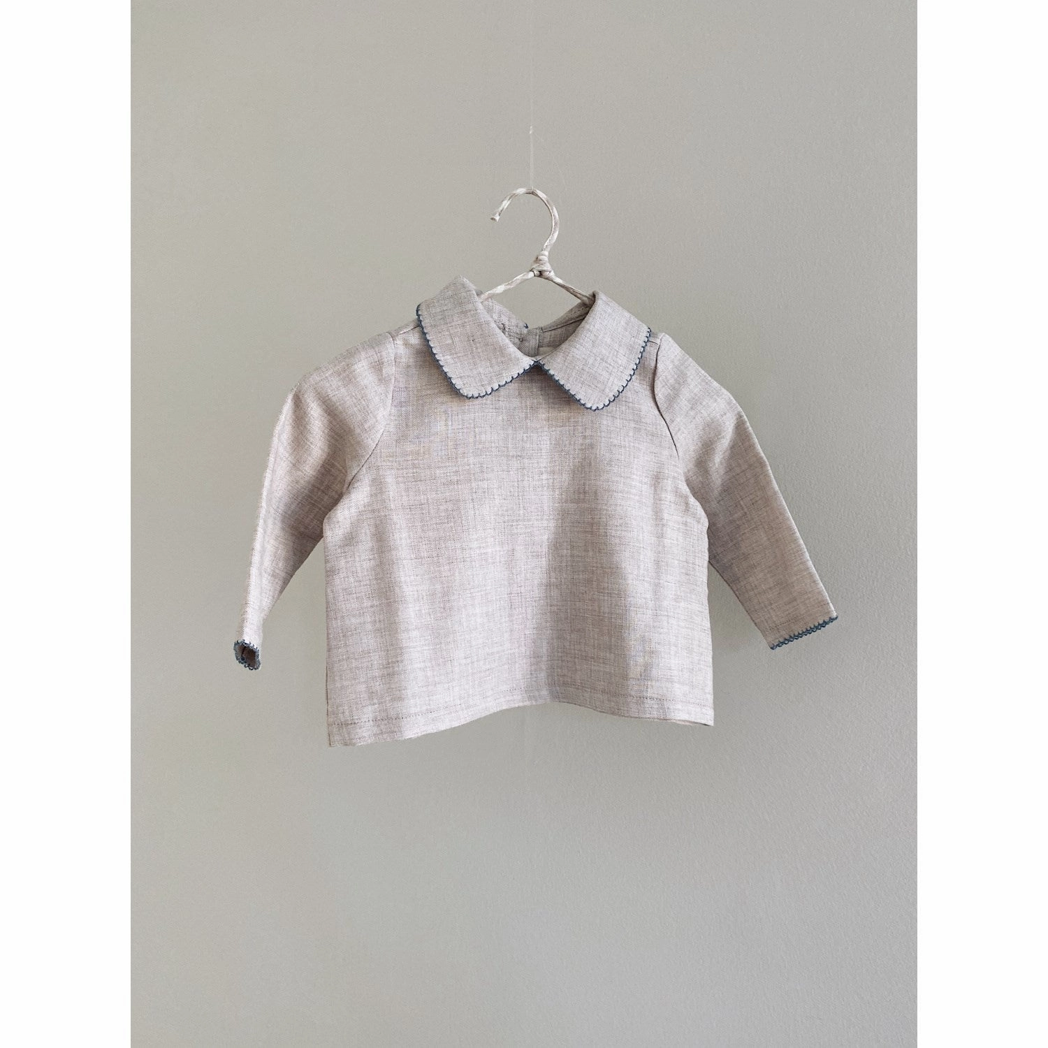 Effortless Comfort Lalaby Birch Blue Ida Top