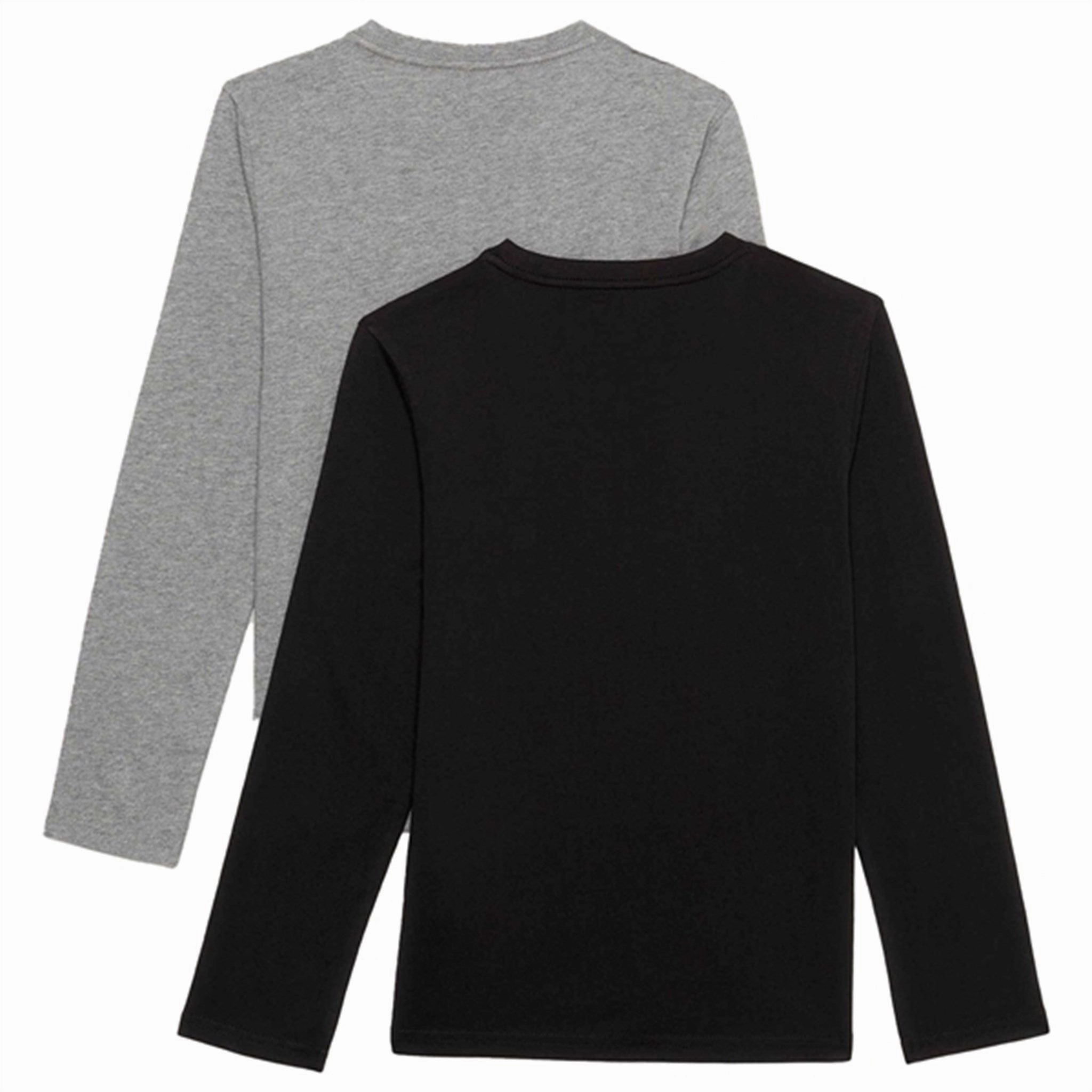 Unisex Choice Tommy Hilfiger Blouse 2-Pack Light Grey Ht / Black
