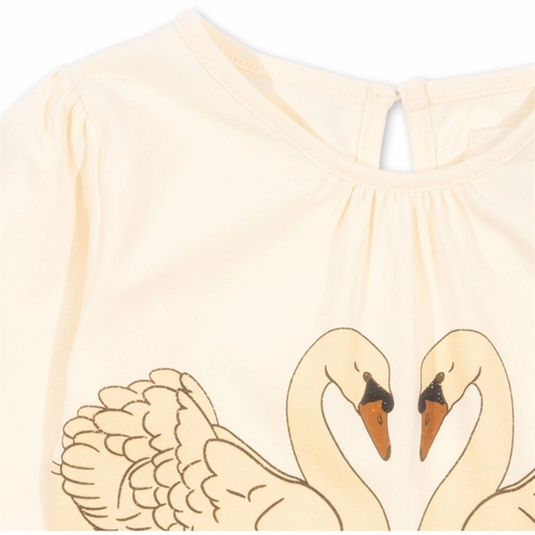 Konges Sl?jd Buttercream Glitter Fairy Ballerina Dress Edge Shape