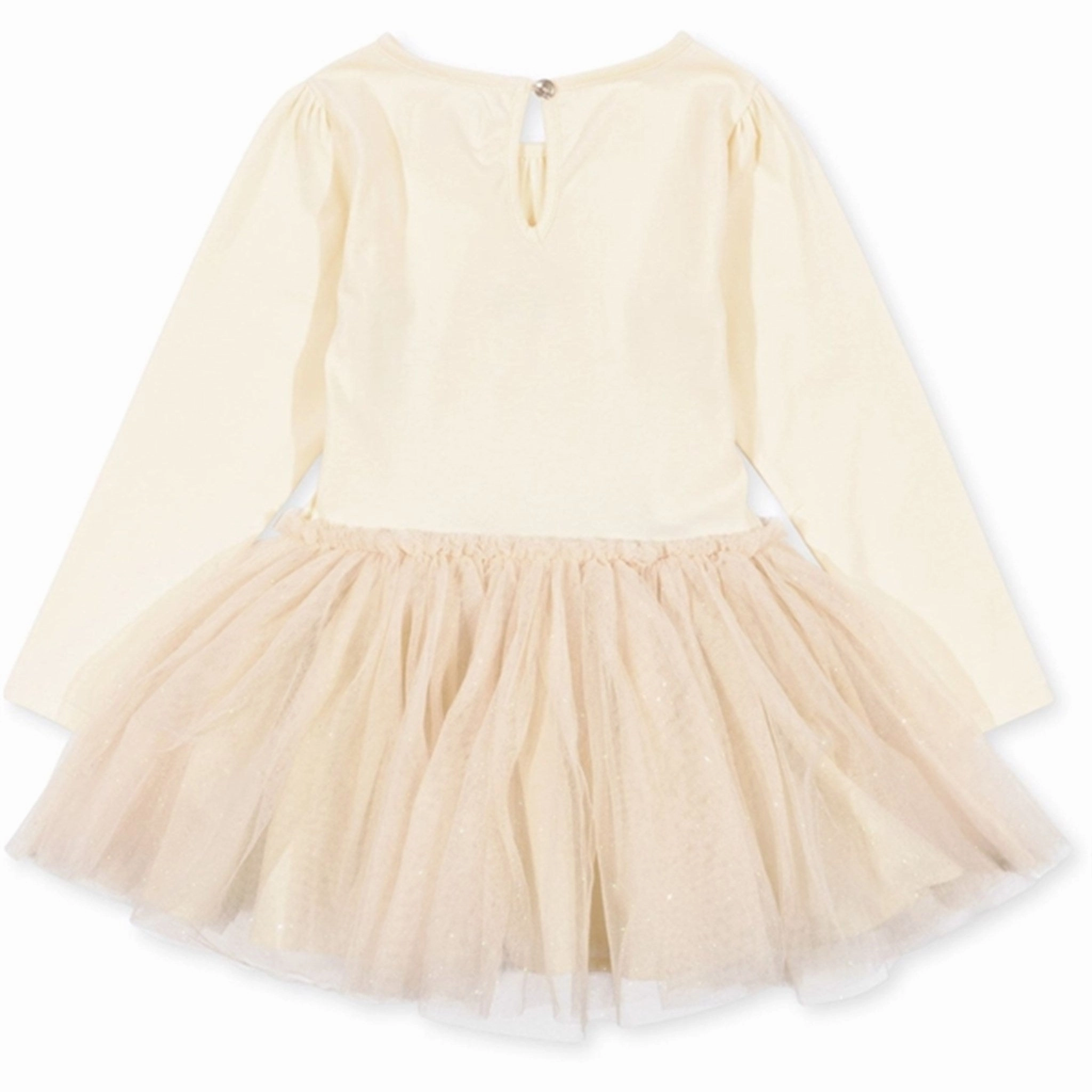 Stain-Resistant Konges Sl?jd Buttercream Glitter Fairy Ballerina Dress