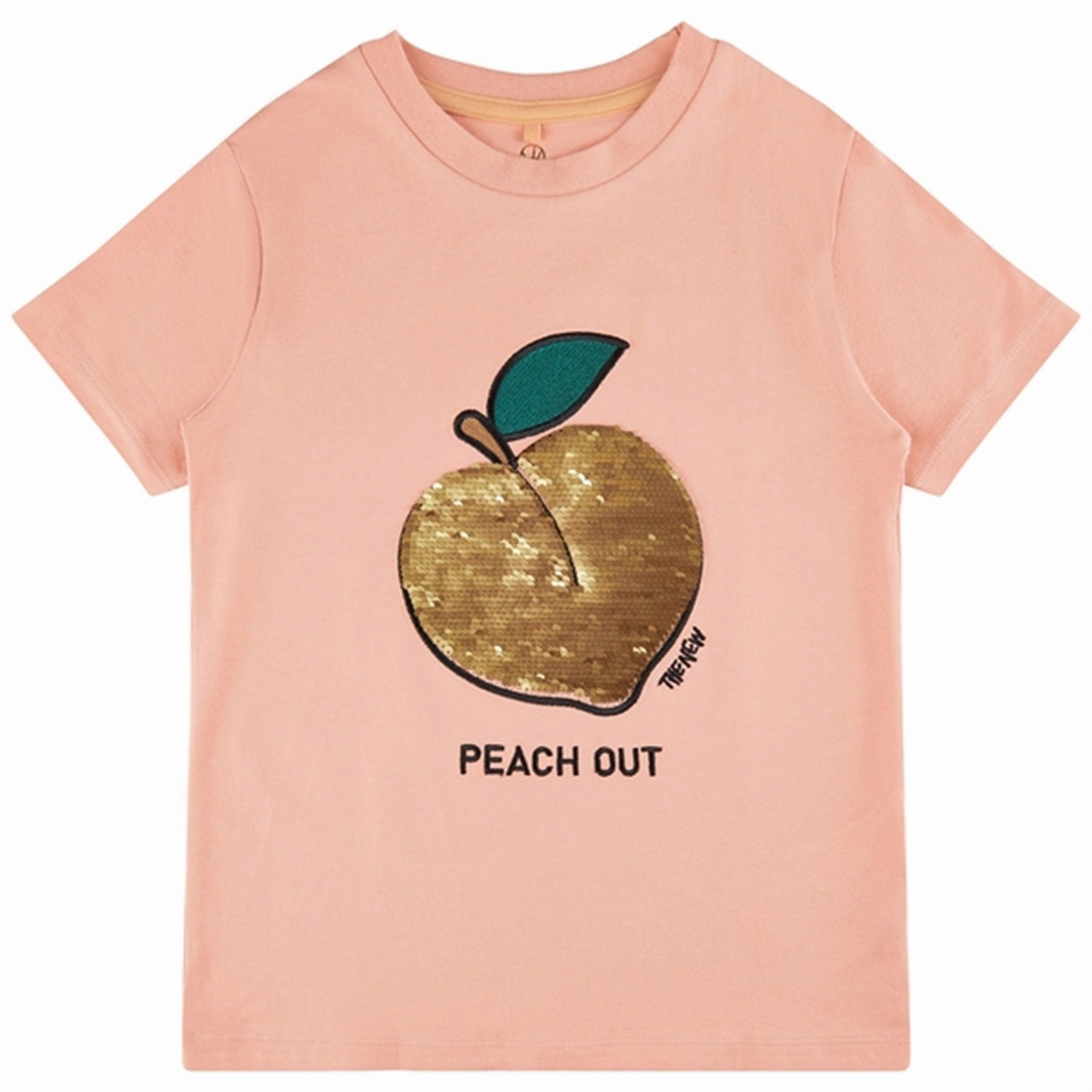 Boat Neck THE NEW Peach Beige Feach T-shirt