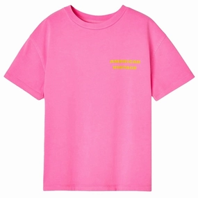 American Vintage T-Shirt Fizvalley Fluo Pink QuickDryTechnology