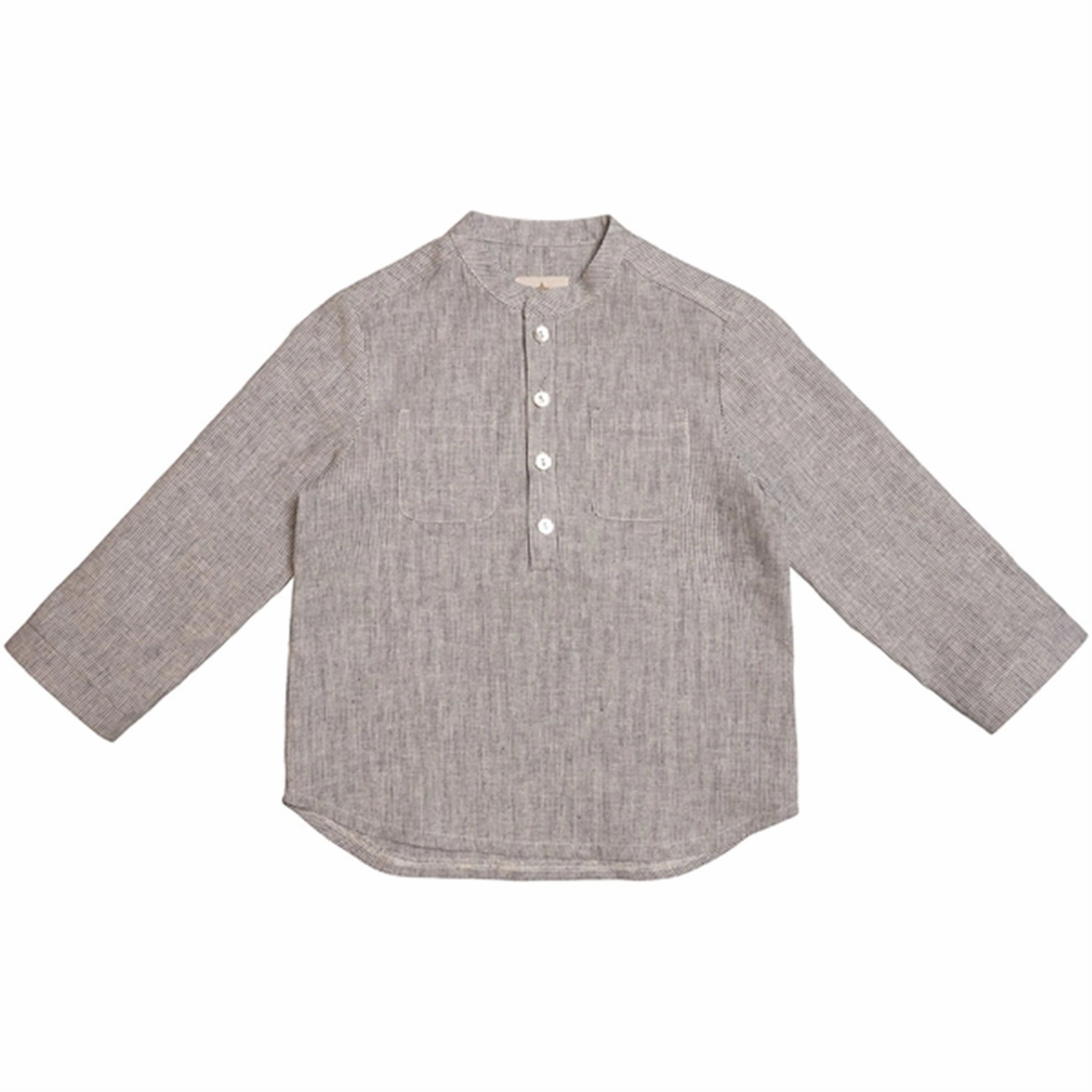 Huttelihut Emil Shirt Mini Stripes Navy Sustainable Choice