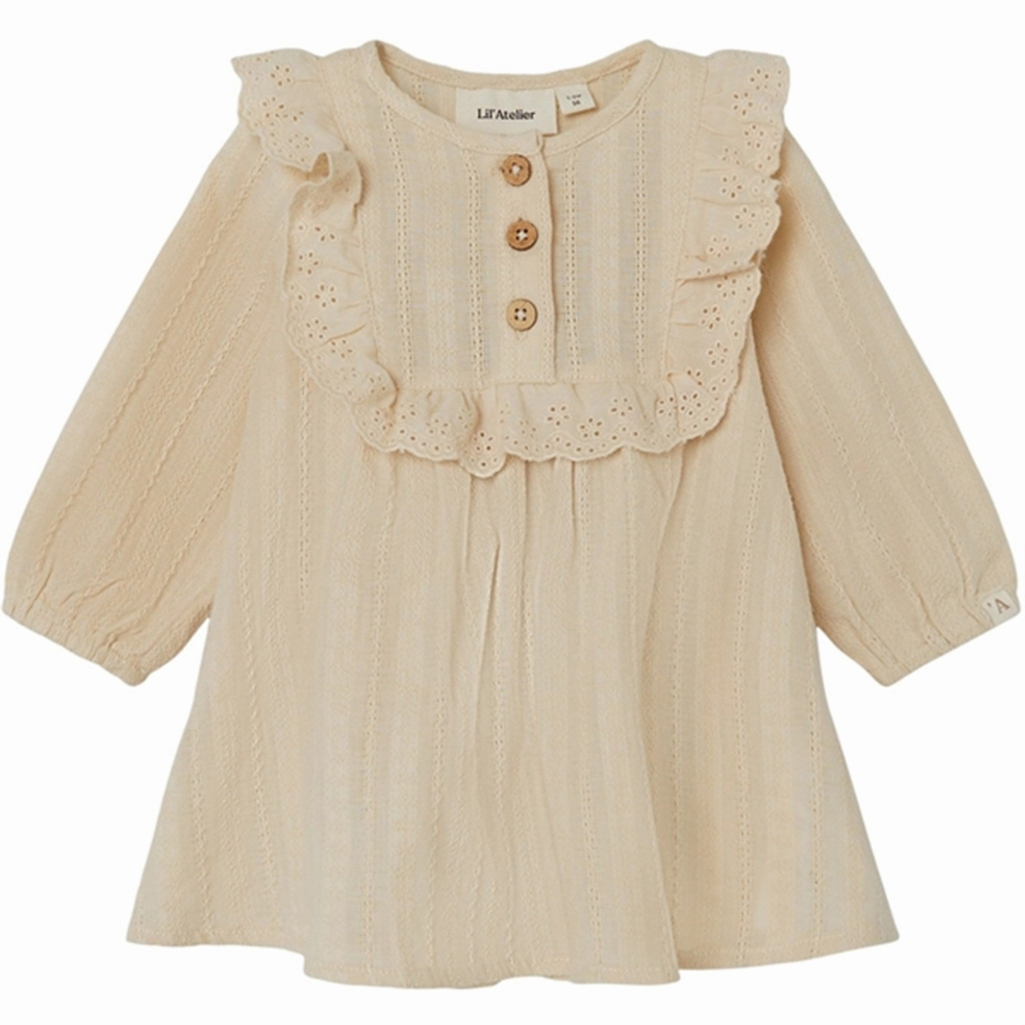 Professional Look Lil'Atelier Wood Ash Oya Loose Dress