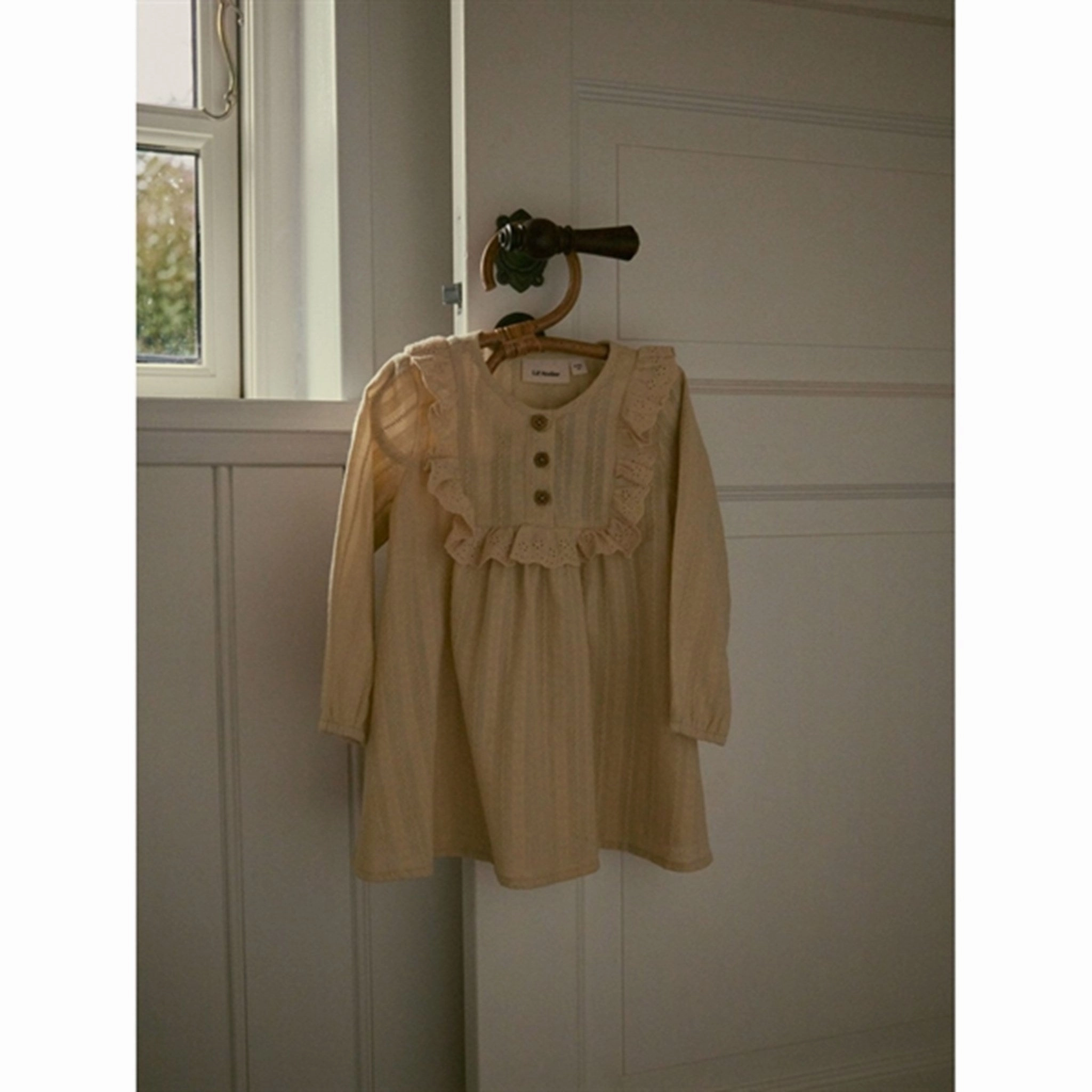 Classic and Chic Lil'Atelier Wood Ash Oya Loose Dress