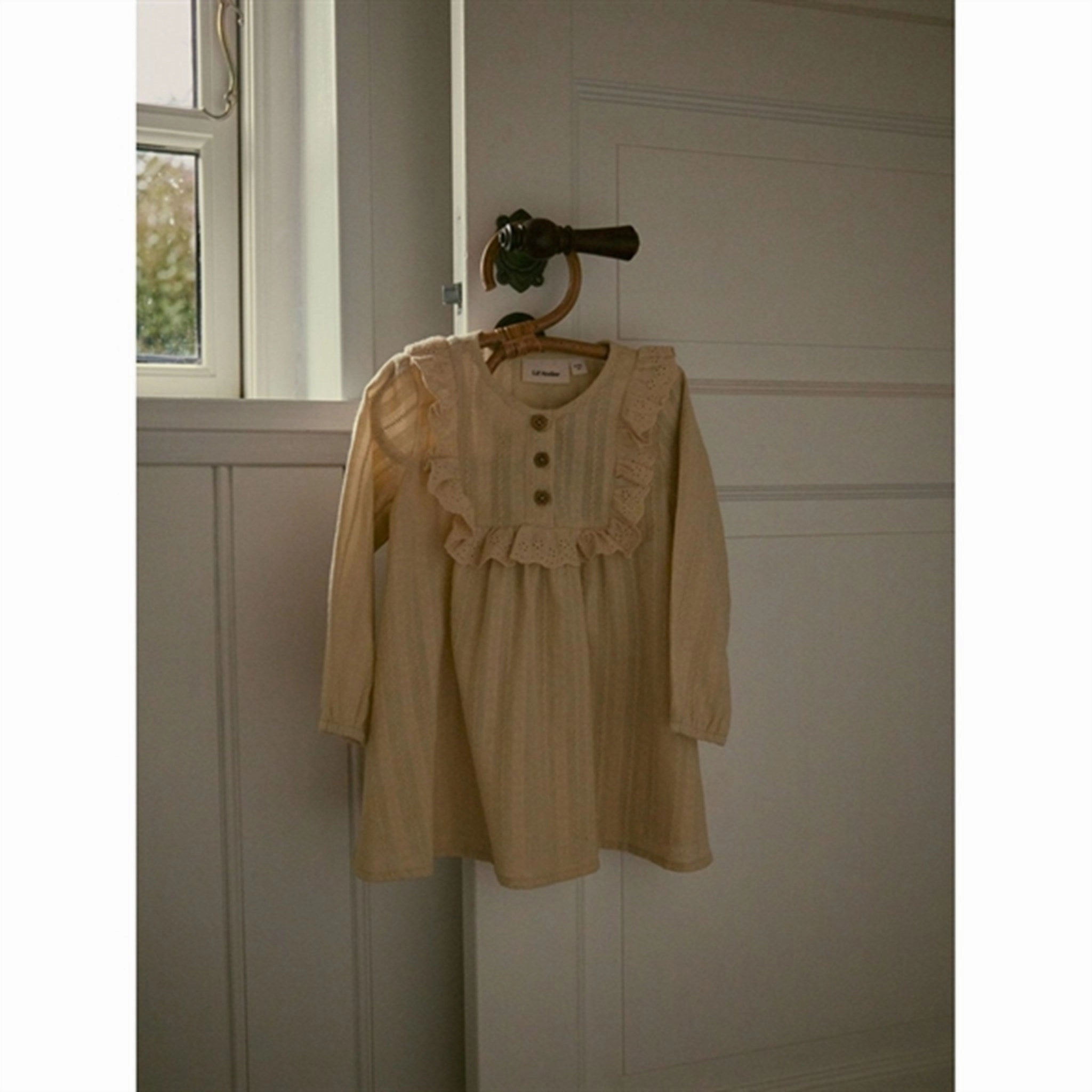 Lil'Atelier Wood Ash Oya Loose Dress Gentle Shine