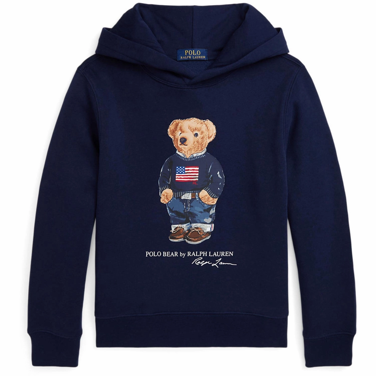 Peacock like Mountain Wear Polo Ralph Lauren Cruise Navy Core Bear Sweatshirt