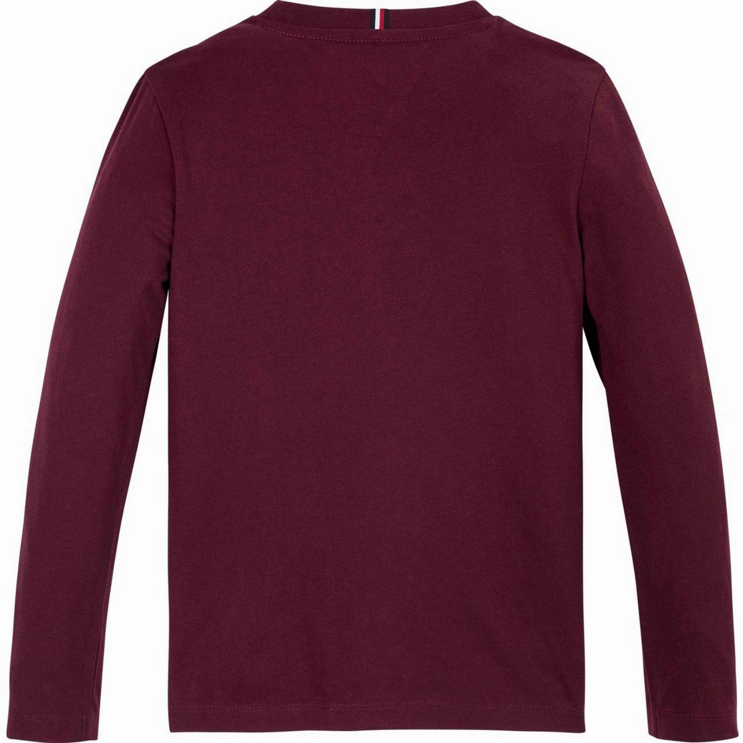 Non-irritating Seamless construction Tommy Hilfiger Deep Rouge Essential Blouse