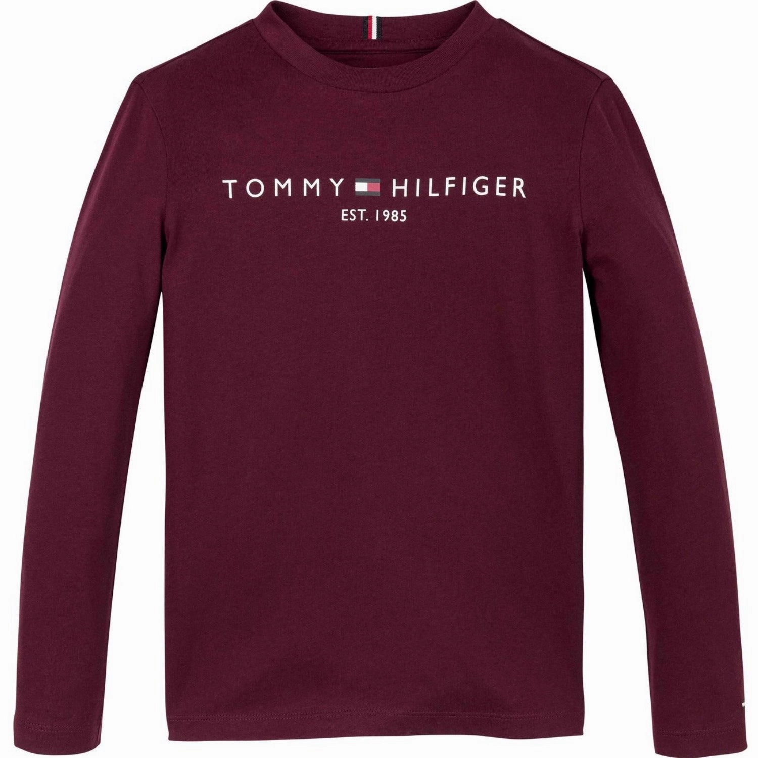 Streetwear Tommy Hilfiger Deep Rouge Essential Blouse