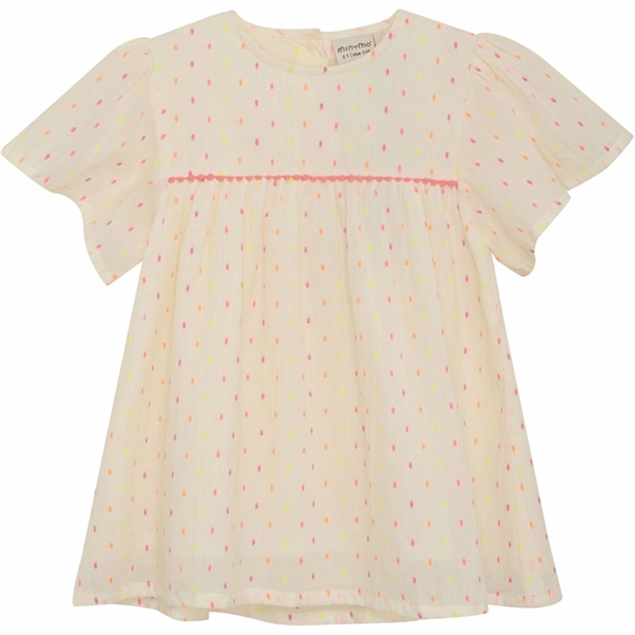 Sweat-Absorbing Exclusive Collection Minymo Pristine Blouse w. Lining