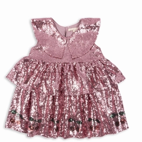Chill Detail Urban Line Konges Sl?jd Blush Starla Sequin Dress