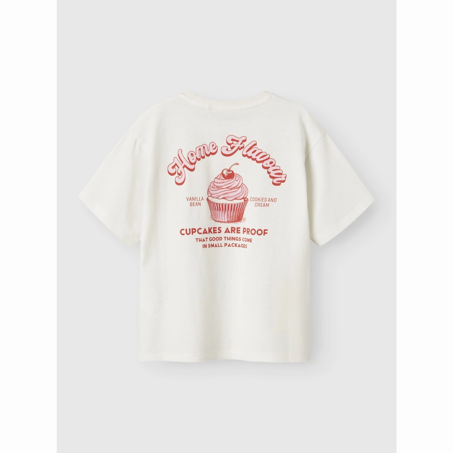 Water Based Ink Print Winter Layer Name It Cloud Dancer Red Alert Nkfneata Ss Nreg Top