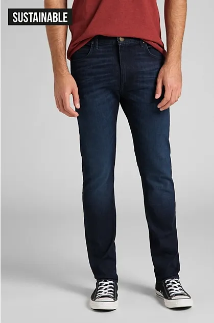 Lee Pantalone Rider L701DHDO dark tonal park Relaxed Style Outdoor Enthusiast Evening Stroll