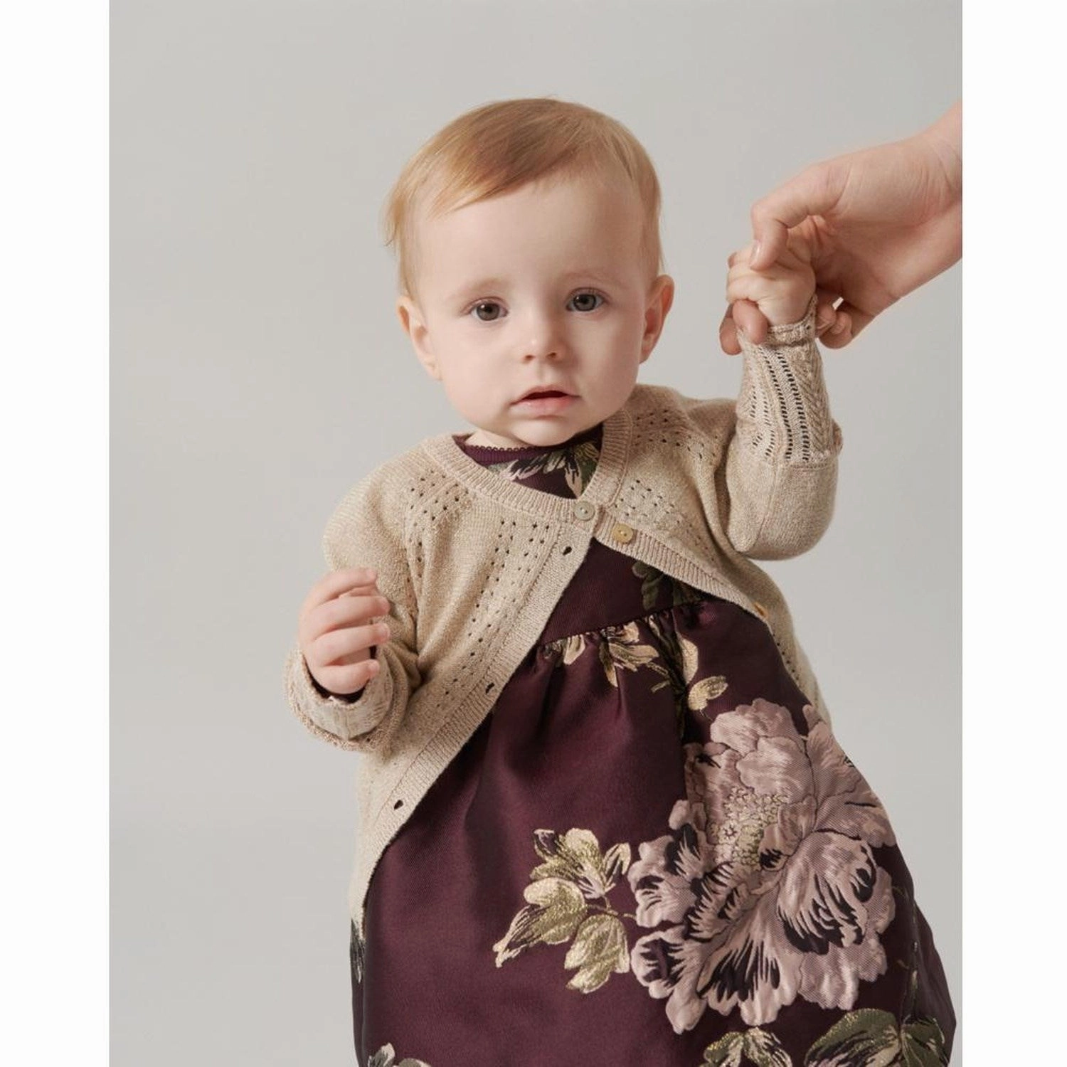 MarMar Party Jacquard Deep Mulberry Jacquard Daelyna Dress Easy Flow spring fresh