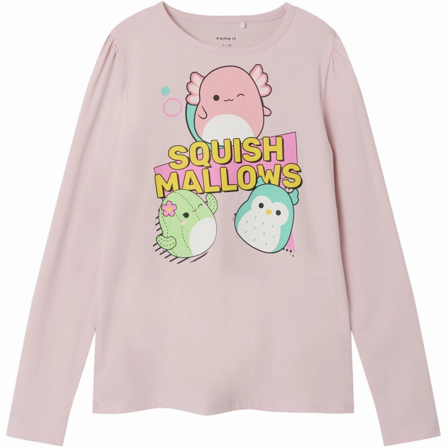 Regular Fit Name It Parfait Pink Julda Squishmallows Blouse