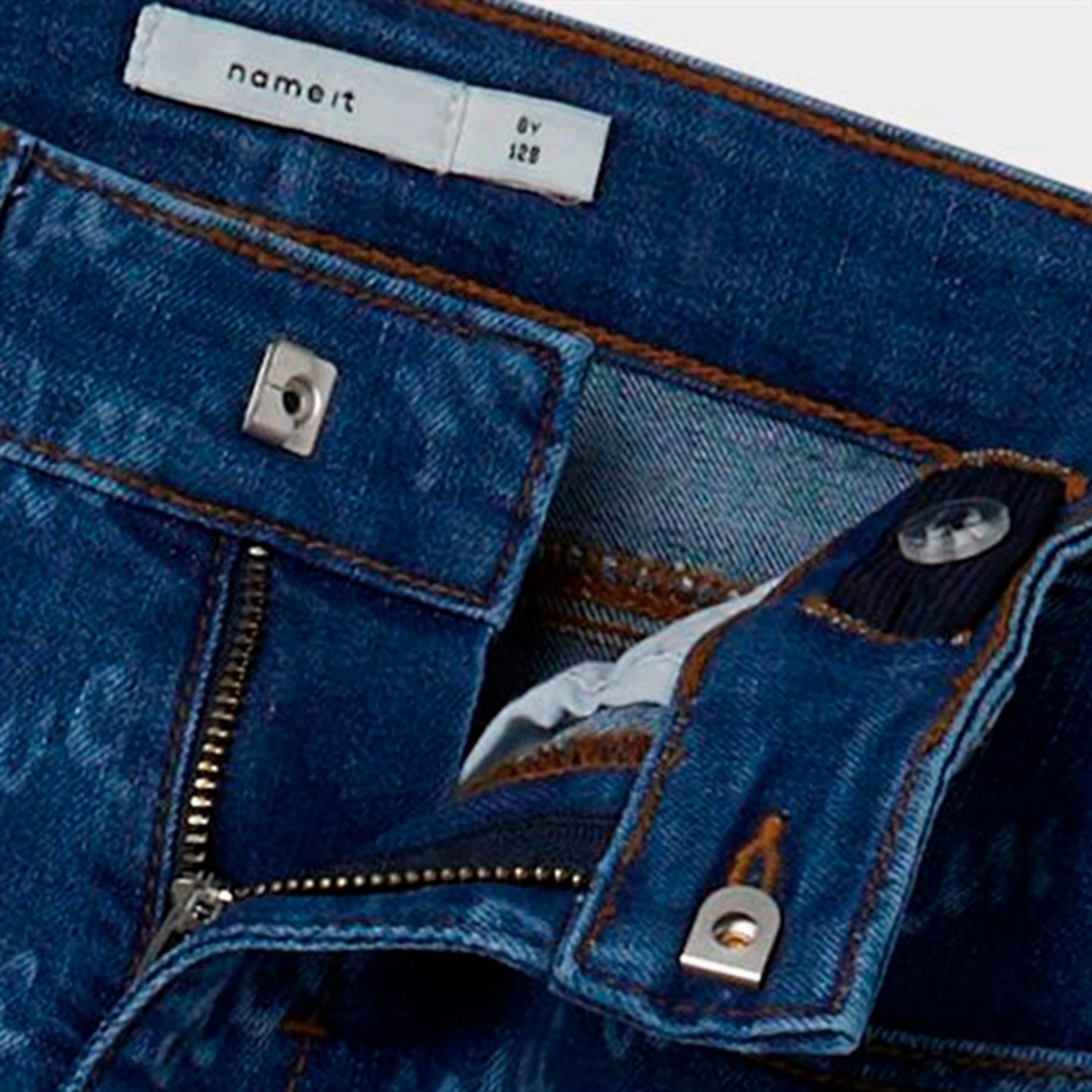 Breathable Classic Wear Eco Friendly Premium Professional Wear Unisex Wear Name it Dark Blue Denim Rose Straight Jeans