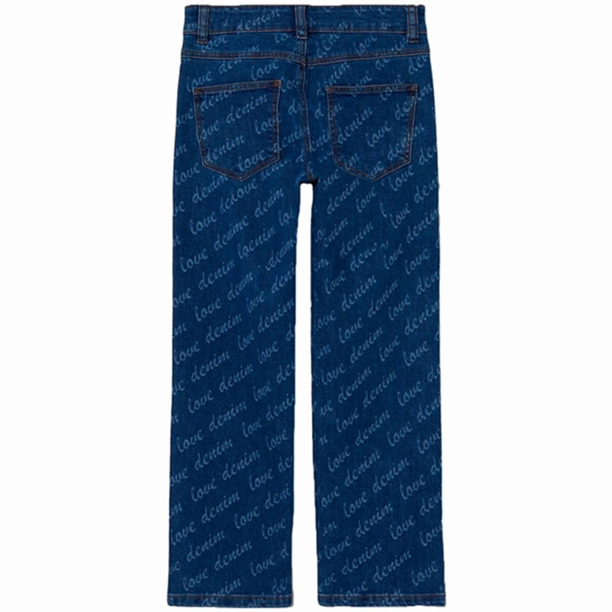 Traveler Gear Winter Warmth Smooth Smooth Comfort Name it Dark Blue Denim Rose Straight Jeans