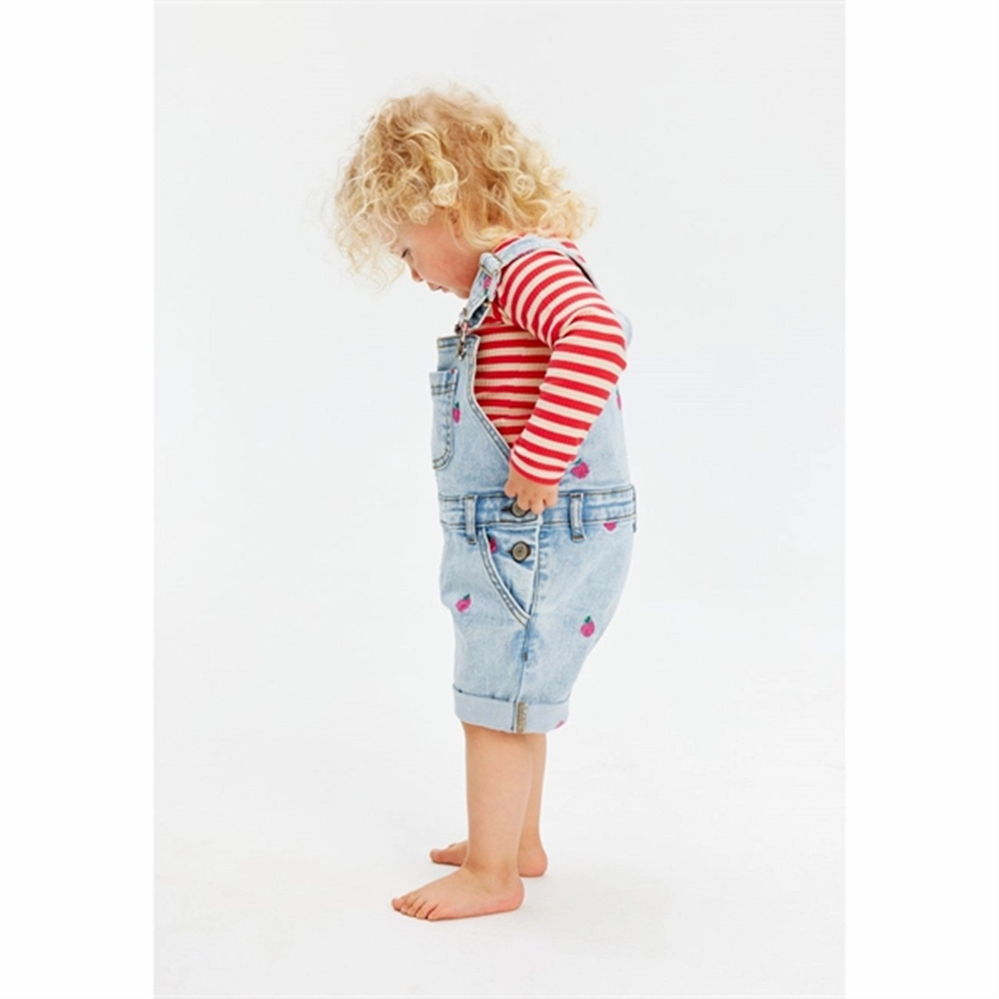 THE NEW Siblings Light Blue Denim Overall Eco Unisex Beach Dynamic