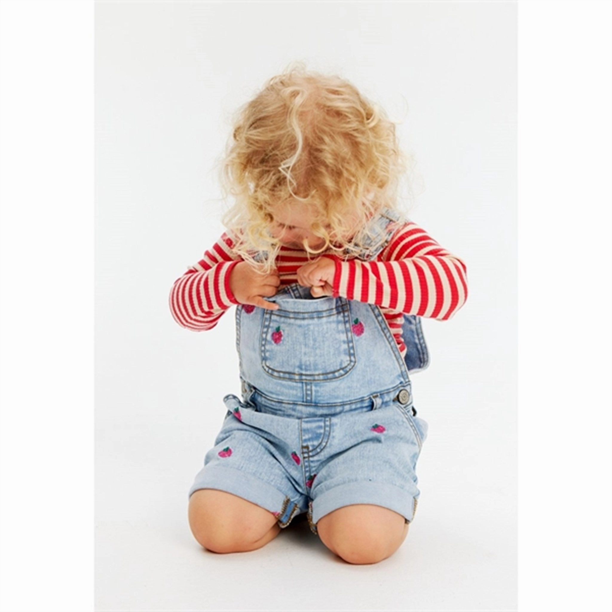 Weekend Girl THE NEW Siblings Light Blue Denim Overall