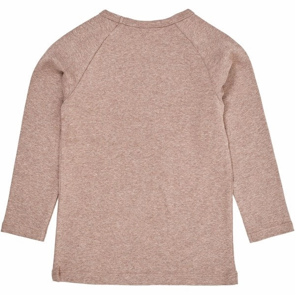 Copenhagen Colors Natural Melange Blouse Short Sleeve